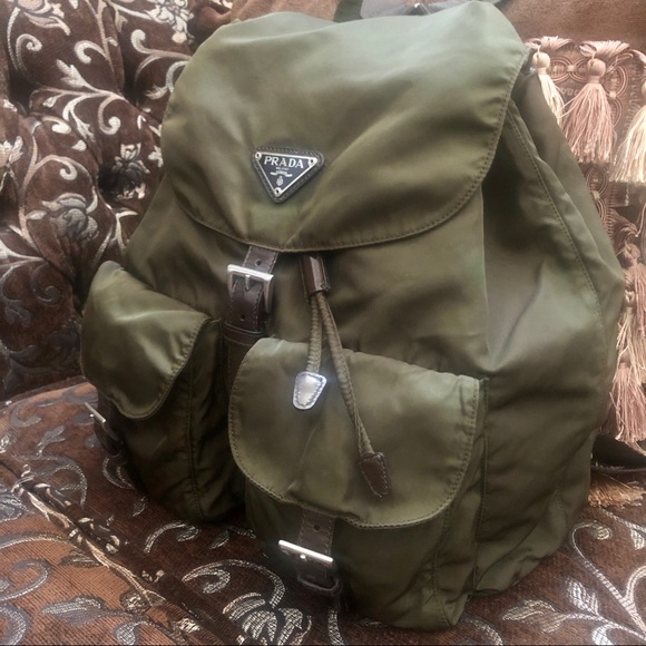 PRADA Nylon/leather Backpack - Picture 5 of 13